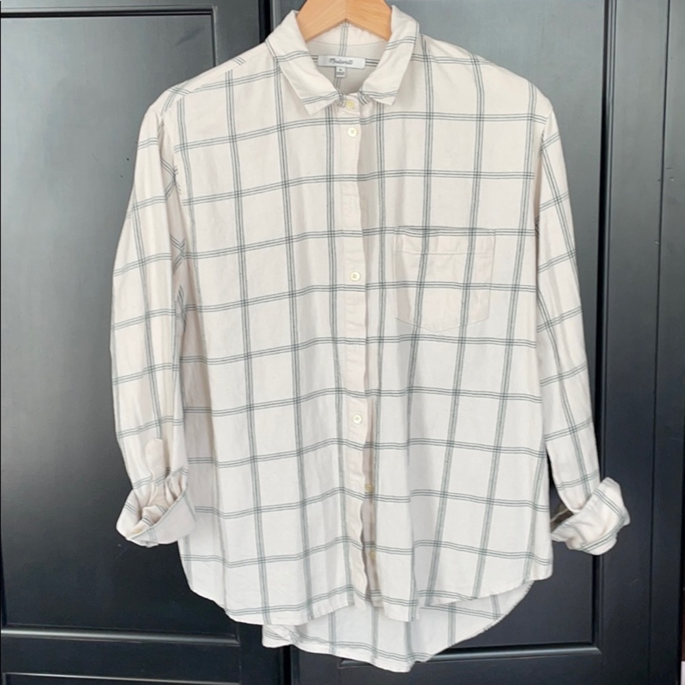 Madewell Flannel Boyshirt